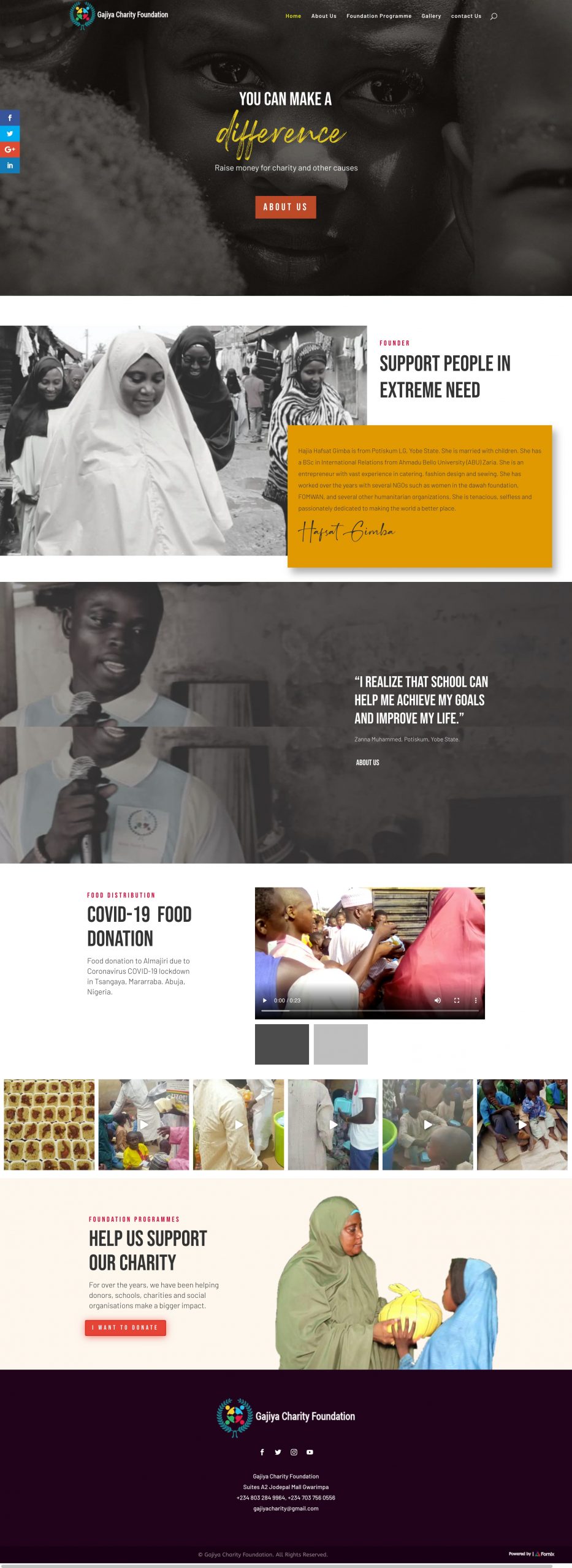 gajiyacharityfoundation-fornix technologies